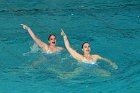Artistic Swimming  Wheaton College Artistic Swimming vs the University of Incarnate World. - Photo By: KEITH NORDSTROM : Wheaton, Artistic Swimming